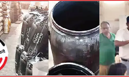 साबुन-पेस्ट से लेकर खाने-पीने के नकली सामान बिक रहे