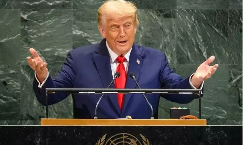 Trump ने ‘बोर्ड ऑफ पीस’ को गाजा से आगे बढ़ाने और इसे UN से ऊपर रखने पर जोर दिया Trump ने ‘बोर्ड ऑफ पीस’ को गाजा से आगे बढ़ाने और इसे UN से ऊपर रखने पर जोर दिया
