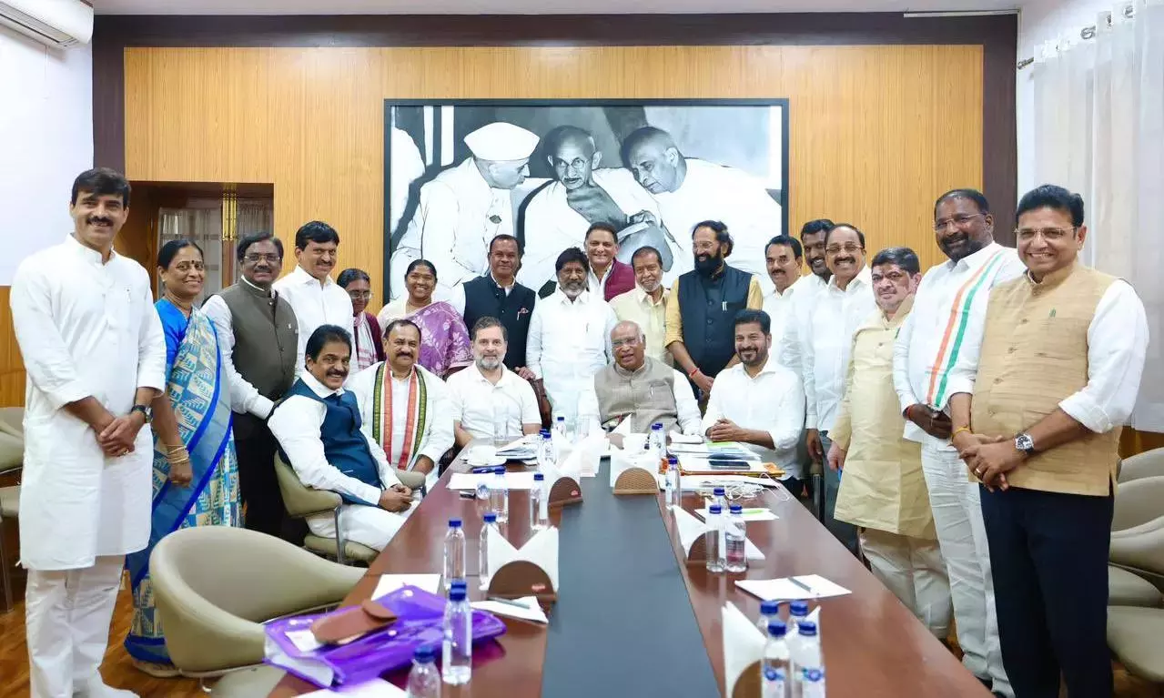 कांग्रेस का वोट शेयर बढ़ा है रेवंत ने AICC को बताया कांग्रेस का वोट शेयर बढ़ा है रेवंत ने AICC को बताया