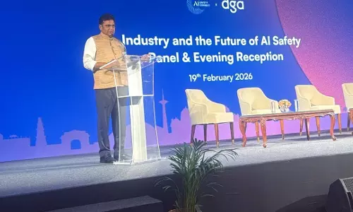 Telangana AI-ड्रिवन इनोवेशन के हब के रूप में उभर रहा है: IT मंत्री Telangana AI-ड्रिवन इनोवेशन के हब के रूप में उभर रहा है: IT मंत्री