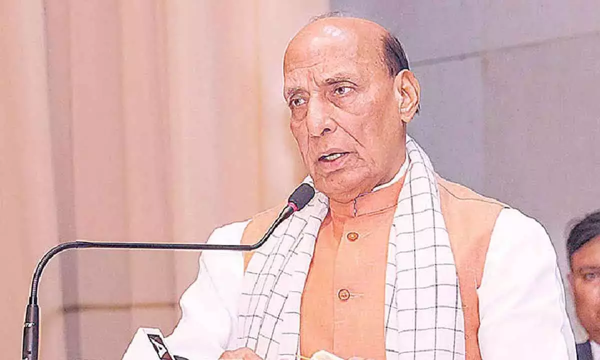 भारत एक समान समुद्री व्यवस्था को प्राथमिकता देता है: Rajnath भारत एक समान समुद्री व्यवस्था को प्राथमिकता देता है: Rajnath