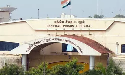Puzhal Central Jail के बाथरूम में फिसलने से उम्रकैद की मौत