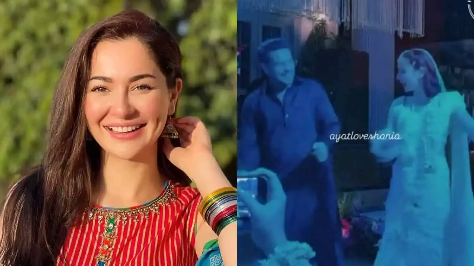 Hania Aamir और आसिम अजहर ने शाहरुख के गाने चलेया पर किया डांस, वीडियो वायरल Hania Aamir और आसिम अजहर ने शाहरुख के गाने चलेया पर किया डांस, वीडियो वायरल