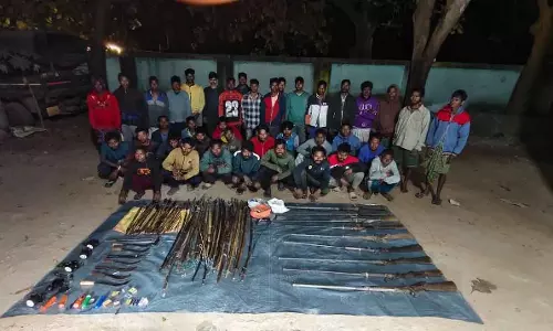Odisha : सिमिलिपाल में AI कैमरों की मदद से 39 शिकारियों ने हथियारों के साथ सरेंडर किया Odisha : सिमिलिपाल में AI कैमरों की मदद से 39 शिकारियों ने हथियारों के साथ सरेंडर किया