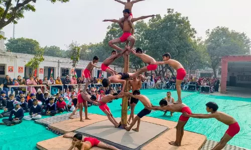 Mallakhamb मास्टर ने रेवाड़ी गांव में ग्रामीण पुनर्जागरण की शुरुआत की Mallakhamb मास्टर ने रेवाड़ी गांव में ग्रामीण पुनर्जागरण की शुरुआत की