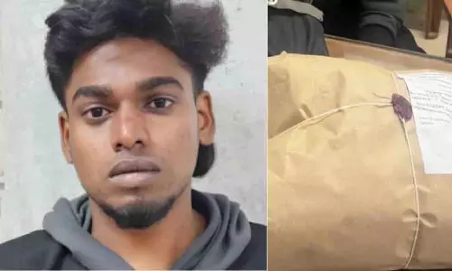 Kerala : डिलीवरी सर्विस की आड़ में गांजा बेचना Kerala : डिलीवरी सर्विस की आड़ में गांजा बेचना