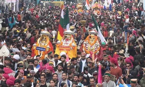 जलेब जुलूस ने Mandi Shivratri को आध्यात्मिक भव्यता दी