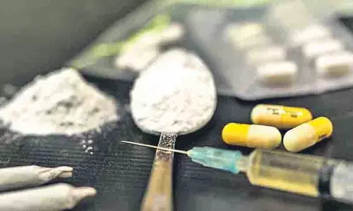 अमीनपुर पुलिस स्टेशन की सीमा में बड़ी मात्रा में drug ज़ब्त