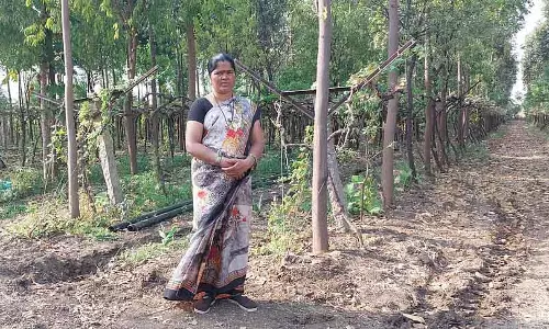 Karnataka : महिला किसान जिसने ज़मीन के एक छोटे से टुकड़े पर बहुत ज़्यादा मुनाफ़ा कमाया Karnataka : महिला किसान जिसने ज़मीन के एक छोटे से टुकड़े पर बहुत ज़्यादा मुनाफ़ा कमाया