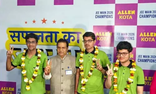 JEE Main January के नतीजों में एलन का दबदबा, कबीर छिल्लर ने पूरे 300 नंबर हासिल किए
