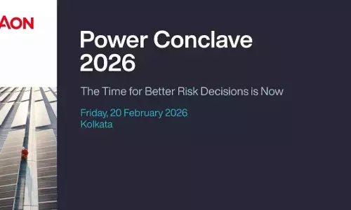 Kolkata में Aon का पावर कॉन्क्लेव 2026, भारत के पावर सेक्टर के लीडर्स होंगे मौजूद Kolkata में Aon का पावर कॉन्क्लेव 2026, भारत के पावर सेक्टर के लीडर्स होंगे मौजूद