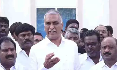 Harish Rao ने देवदुला प्रोजेक्ट पर खर्च न करने पर सीएम पर निशाना साधा Harish Rao ने देवदुला प्रोजेक्ट पर खर्च न करने पर सीएम पर निशाना साधा