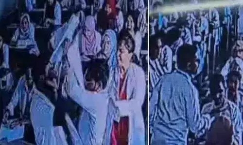 Karnataka में नकल करने से रोके जाने पर मेडिकल छात्र ने प्रोफेसर पर हमला किया Karnataka में नकल करने से रोके जाने पर मेडिकल छात्र ने प्रोफेसर पर हमला किया