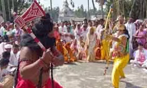 Assam में पवित्र चमारिया सत्र का चार दिन का तिरोभाव महोत्सव राम विजय भोना के मंचन के साथ समाप्त Assam में पवित्र चमारिया सत्र का चार दिन का तिरोभाव महोत्सव राम विजय भोना के मंचन के साथ समाप्त