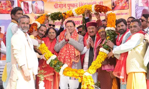 उत्तराखंड के CM ने मां चंडिका मंदिर परिसर के पुनर्निर्माण की घोषणा की