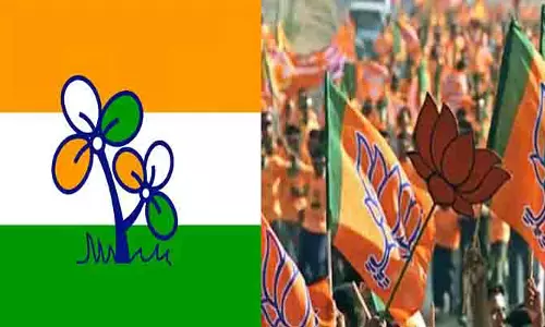 Modi के विवादित पोस्ट पर तृणमूल और भाजपा के बीच वाकयुद्ध