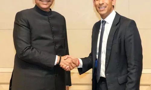 सीएम फडणवीस ने UK के पूर्व पीएम ऋषि सुनक से नई दिल्ली में की बैठक सीएम फडणवीस ने UK के पूर्व पीएम ऋषि सुनक से नई दिल्ली में की बैठक