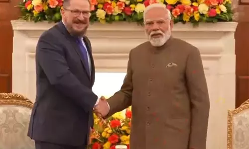भारत एआई इम्पैक्ट समिट के दौरान PM मोदी ने क्वालकॉम के CEO क्रिस्टियानो एमोन से मुलाकात की