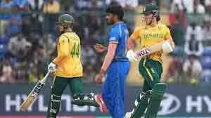 T20 World Cup: दक्षिण अफ्रीका ने यूएई को हराया T20 World Cup: दक्षिण अफ्रीका ने यूएई को हराया