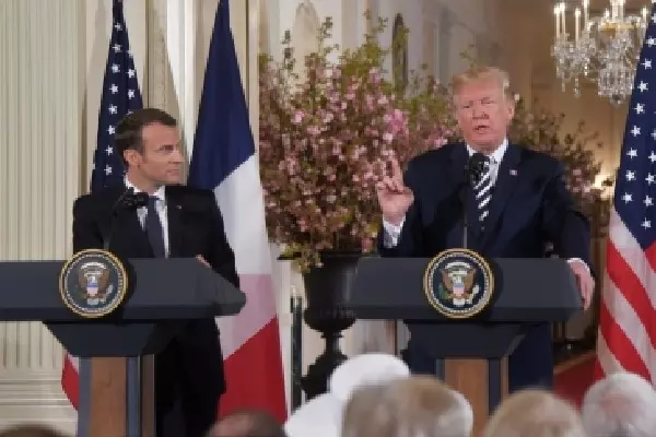 Trump ने फ्रेंच वाइन पर 100% टैरिफ की धमकी का किया खुलासा Trump ने फ्रेंच वाइन पर 100% टैरिफ की धमकी का किया खुलासा