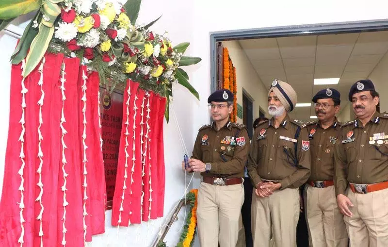 Punjab DGP ने पुलिस लाइन में एएनटीएफ रेंज ऑफिस खोला Punjab DGP ने पुलिस लाइन में एएनटीएफ रेंज ऑफिस खोला