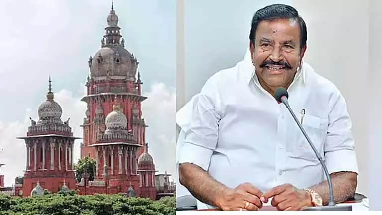 मद्रास हाई कोर्ट ने DVAC को MAWS रिश्वत मामले में मंत्री केएन नेहरू पर केस चलाने का निर्देश दिया मद्रास हाई कोर्ट ने DVAC को MAWS रिश्वत मामले में मंत्री केएन नेहरू पर केस चलाने का निर्देश दिया