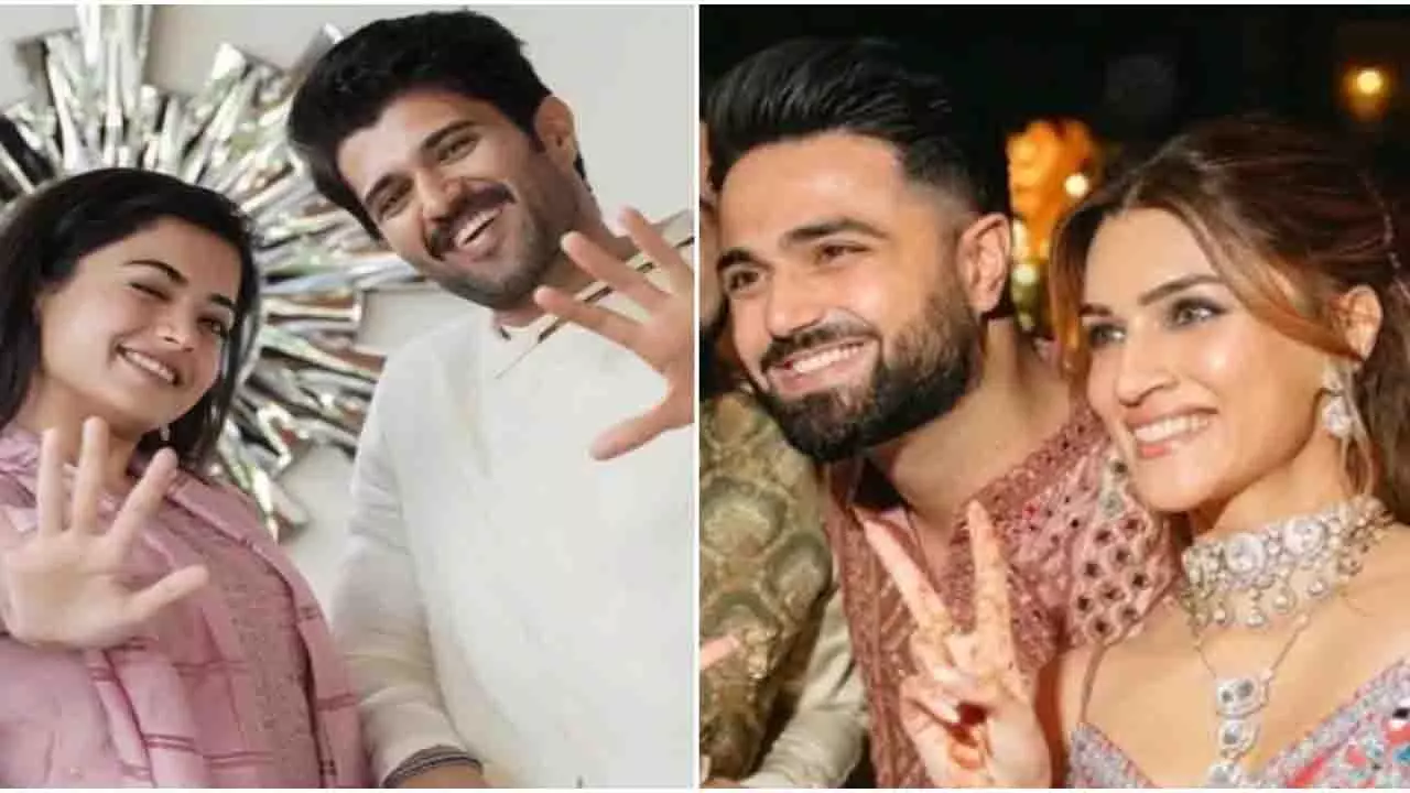 जल्द ही शादी करने वाले विजय देवरकोंडा और रश्मिका मंदाना ने B-town में शादी का बुखार चढ़ा दिया जल्द ही शादी करने वाले विजय देवरकोंडा और रश्मिका मंदाना ने B-town में शादी का बुखार चढ़ा दिया