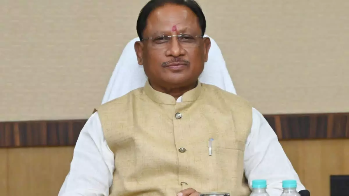 राज्य सरकार जल संरक्षण को जनआंदोलन का स्वरूप देने के लिए प्रतिबद्ध : CM साय राज्य सरकार जल संरक्षण को जनआंदोलन का स्वरूप देने के लिए प्रतिबद्ध : CM साय