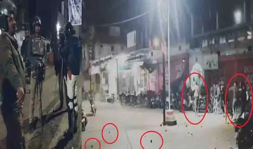 Jabalpur में दुर्गा माता मंदिर पर पूजा के दौरान हमला Jabalpur में दुर्गा माता मंदिर पर पूजा के दौरान हमला