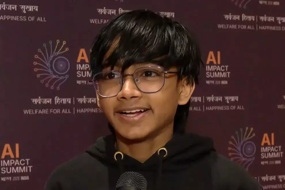 16 वर्षीय राउल जॉन अजू ने AI कॉन्फ्रेंस में भारत को दी सलाह 16 वर्षीय राउल जॉन अजू ने AI कॉन्फ्रेंस में भारत को दी सलाह
