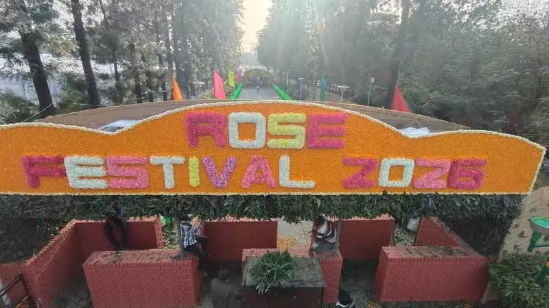 ज़ाकिर हुसैन रोज़ गार्डन में रोज़ फ़ेस्टिवल Chandigarh का ग्रैंड ओपनिंग के साथ शुरू हुआ ज़ाकिर हुसैन रोज़ गार्डन में रोज़ फ़ेस्टिवल Chandigarh का ग्रैंड ओपनिंग के साथ शुरू हुआ