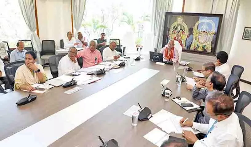 गर्मियों में भक्तों की भीड़ को देखते हुए तिरुमाला में व्यापक व्यवस्था: TTD गर्मियों में भक्तों की भीड़ को देखते हुए तिरुमाला में व्यापक व्यवस्था: TTD