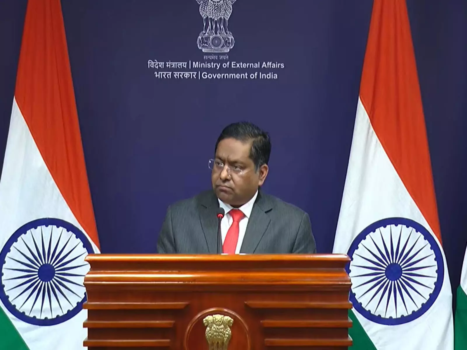 India-अमेरिका अंतरिम व्यापार समझौते पर विदेश मंत्रालय का बयान India-अमेरिका अंतरिम व्यापार समझौते पर विदेश मंत्रालय का बयान
