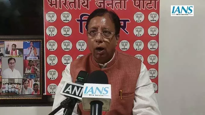 इंडिया AI समिट के दौरान यूथ कांग्रेस के विरोध पर भाजपा सांसद संजय जायसवाल का हमला इंडिया AI समिट के दौरान यूथ कांग्रेस के विरोध पर भाजपा सांसद संजय जायसवाल का हमला
