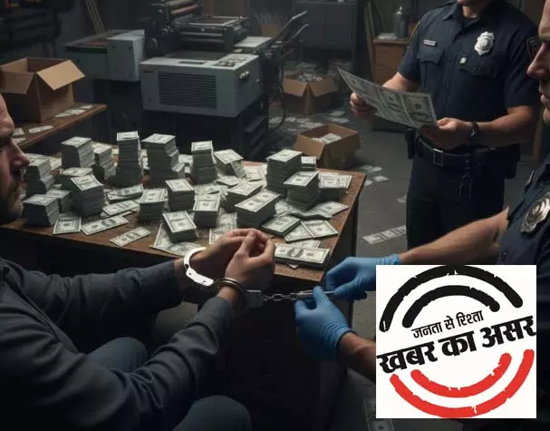 नकली मुद्रा रैकेट का भंडाफोड़, 500 के 103 जाली नोटों संग तीन गिरफ्तार नकली मुद्रा रैकेट का भंडाफोड़, 500 के 103 जाली नोटों संग तीन गिरफ्तार