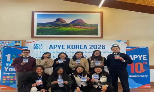 मिजोरम यूनिवर्सिटी टीम साउथ कोरिया में APYE 2026 में भारत को रिप्रेजेंट करेगी मिजोरम यूनिवर्सिटी टीम साउथ कोरिया में APYE 2026 में भारत को रिप्रेजेंट करेगी