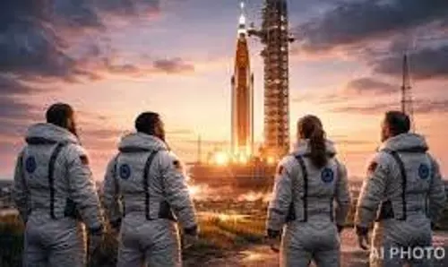 Science:6 मार्च को नासा रचेगा इतिहास,चांद की ओर बढ़ेंगे चार जांबाज Science:6 मार्च को नासा रचेगा इतिहास,चांद की ओर बढ़ेंगे चार जांबाज