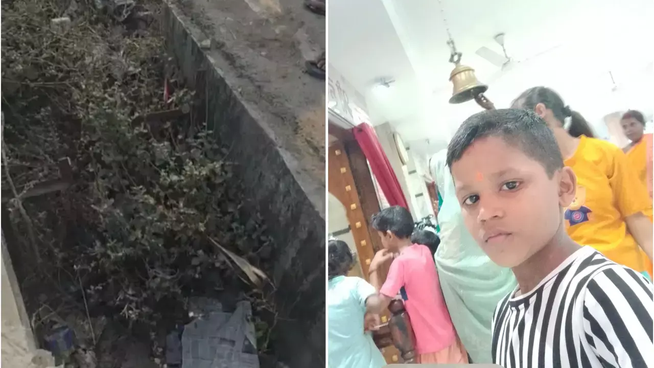 UP: खोदी गई खाई में गिरकर बच्चे की मौत, लोहे की रॉड ने पेट को चीर दिया