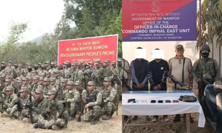 Manipur: मनोहरमयुम न्गूबा ने RPF प्रेसिडेंट के तौर पर शपथ ली; दो RPF/PLA कैडर गिरफ्तार