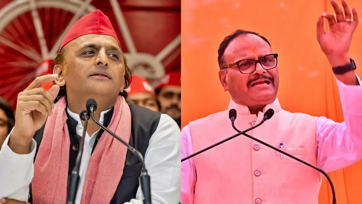 Lucknow: अखिलेश यादव ने सरकार को घेरा, डिप्टी सीएम पर तीखी टिप्पणी Lucknow: अखिलेश यादव ने सरकार को घेरा, डिप्टी सीएम पर तीखी टिप्पणी