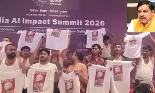 इंडिया AI इम्पैक्ट समिट 2026 में यूथ कांग्रेस के शर्टलेस प्रोटेस्ट के बाद CM ने राहुल गांधी पर निशाना साधा