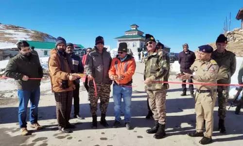 पहली बार, BRO ने सर्दियों के बीच में मुगल रोड खोला