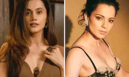 Taapsee Pannu ने कंगना के साथ मीडिया से उपजे झगड़े पर अपनी राय दी Taapsee Pannu ने कंगना के साथ मीडिया से उपजे झगड़े पर अपनी राय दी