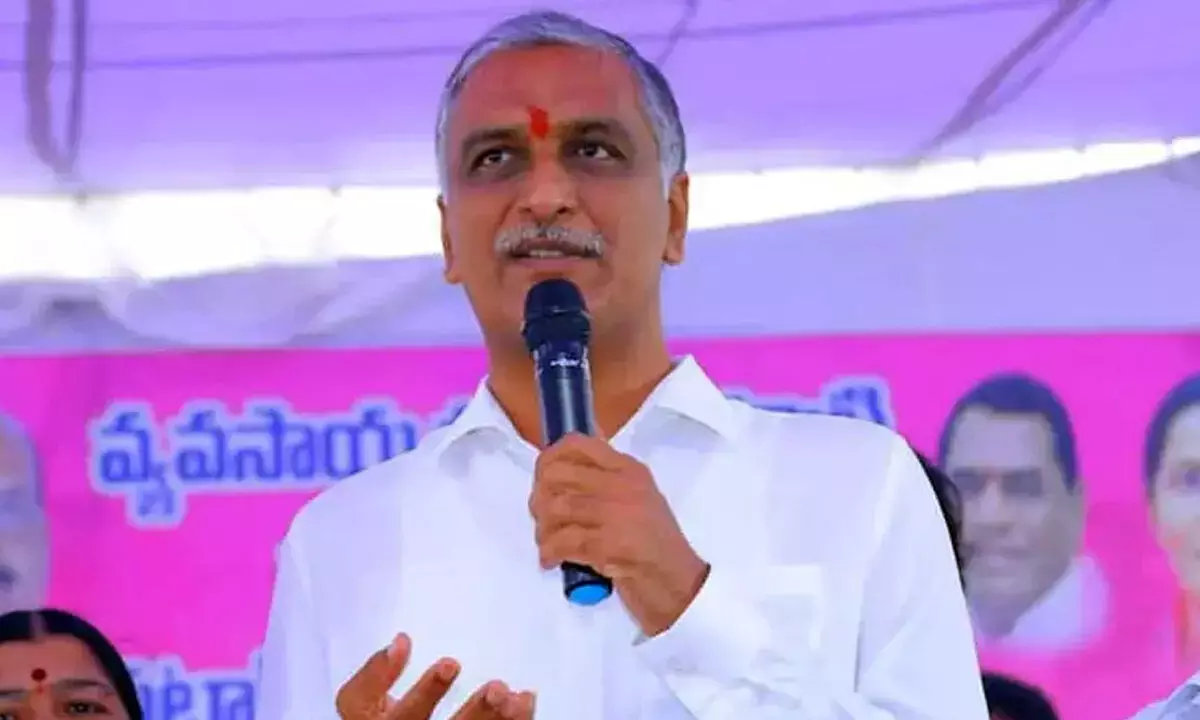 Harish Rao ने यूरिया की कमी से बचने और सब्सिडी वाले उपकरण देने की अपील की Harish Rao ने यूरिया की कमी से बचने और सब्सिडी वाले उपकरण देने की अपील की