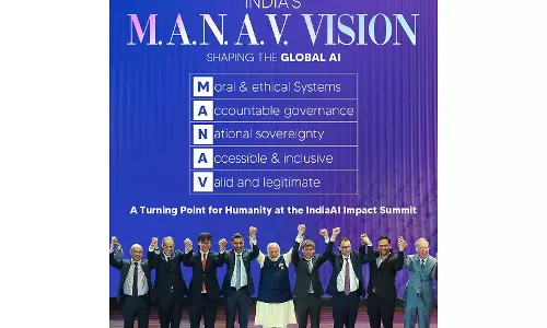 AI इम्पैक्ट समिट: 88 देशों और अंतरराष्ट्रीय संगठनों ने घोषणापत्र पर हस्ताक्षर किए