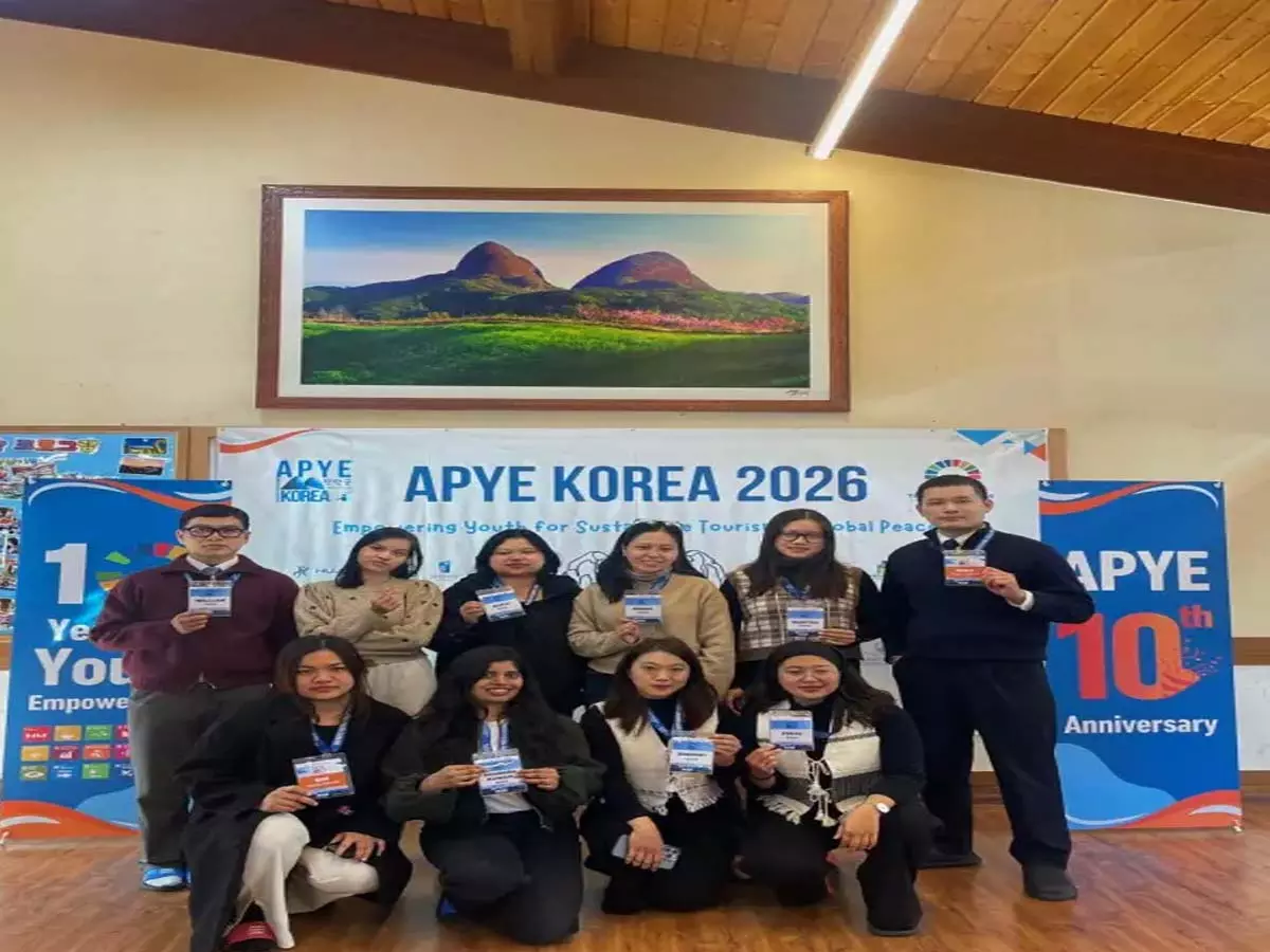 मिजोरम यूनिवर्सिटी टीम साउथ कोरिया में APYE 2026 में भारत को रिप्रेजेंट करेगी मिजोरम यूनिवर्सिटी टीम साउथ कोरिया में APYE 2026 में भारत को रिप्रेजेंट करेगी