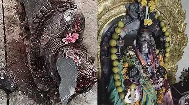 Gadag में ऐतिहासिक मंदिरों पर हमले जारी; मूर्तियां तोड़ी गईं, गांववालों ने सख्त कार्रवाई की मांग की Gadag में ऐतिहासिक मंदिरों पर हमले जारी; मूर्तियां तोड़ी गईं, गांववालों ने सख्त कार्रवाई की मांग की