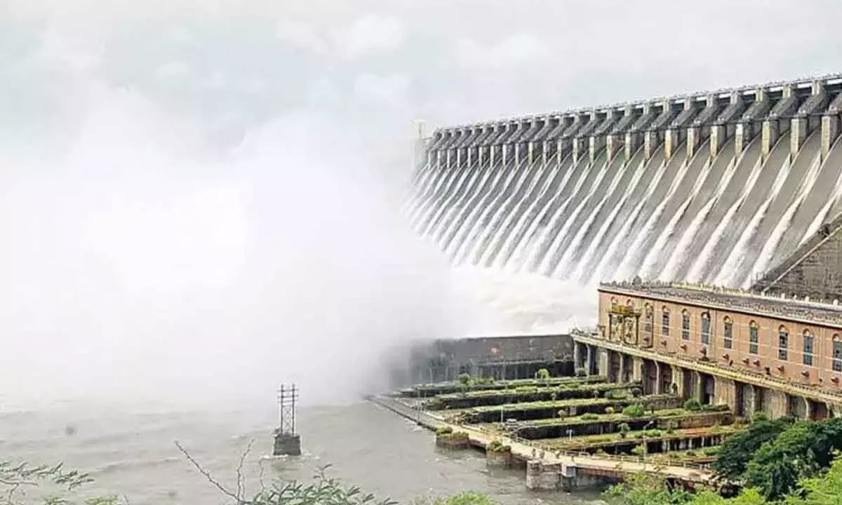 Andhra: सागर का पानी छोड़ने की मांग Andhra: सागर का पानी छोड़ने की मांग