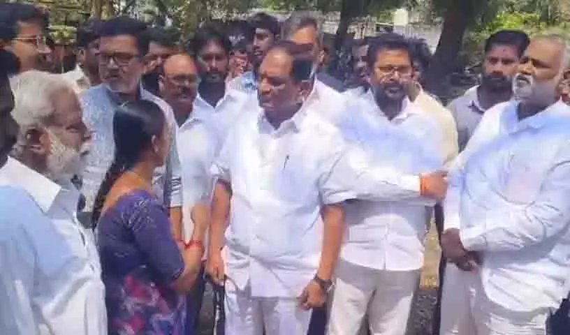 कोप्पुला ईश्वर ने बाल्का सुमन और BRS नेताओं पर लगे गैर-कानूनी केस हटाने की मांग की कोप्पुला ईश्वर ने बाल्का सुमन और BRS नेताओं पर लगे गैर-कानूनी केस हटाने की मांग की
