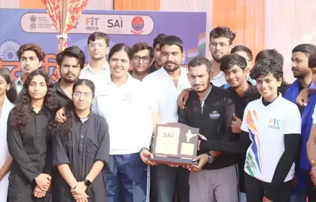 Sonipat: फिट इंडिया कार्यक्रम में जागरूकता अभियान Sonipat: फिट इंडिया कार्यक्रम में जागरूकता अभियान